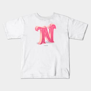 N initial Kids T-Shirt